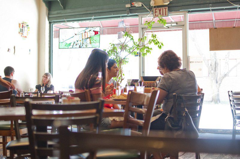 Victoria's Pasta Shop going downtown